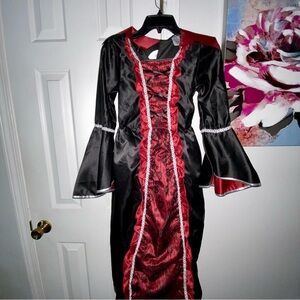 Vampire Costume for Girls Size 10-12Y